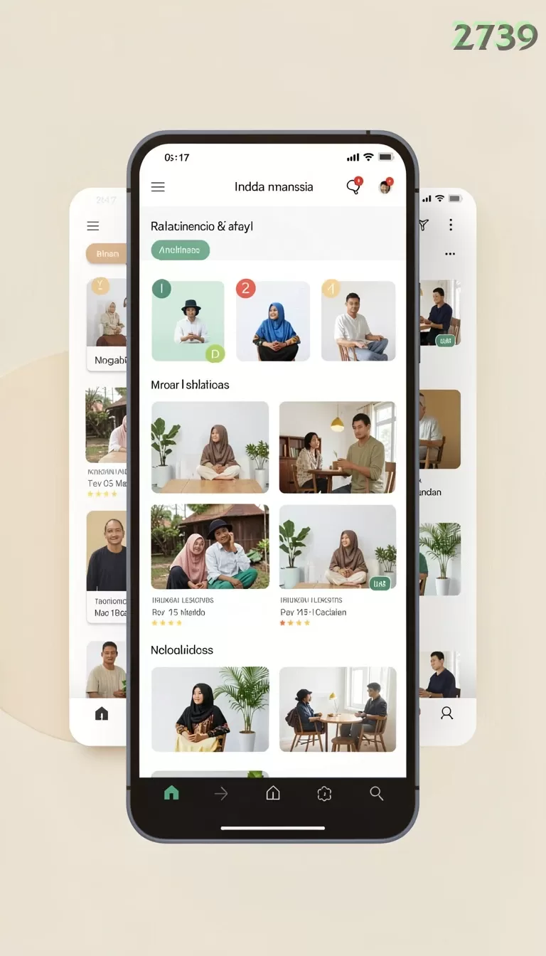 Cuplikan layar GRABWIN — pengaturan akun
