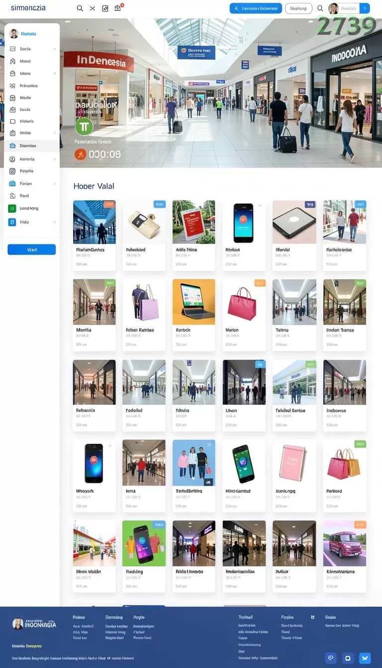 Cuplikan layar GRABWIN — menu navigasi