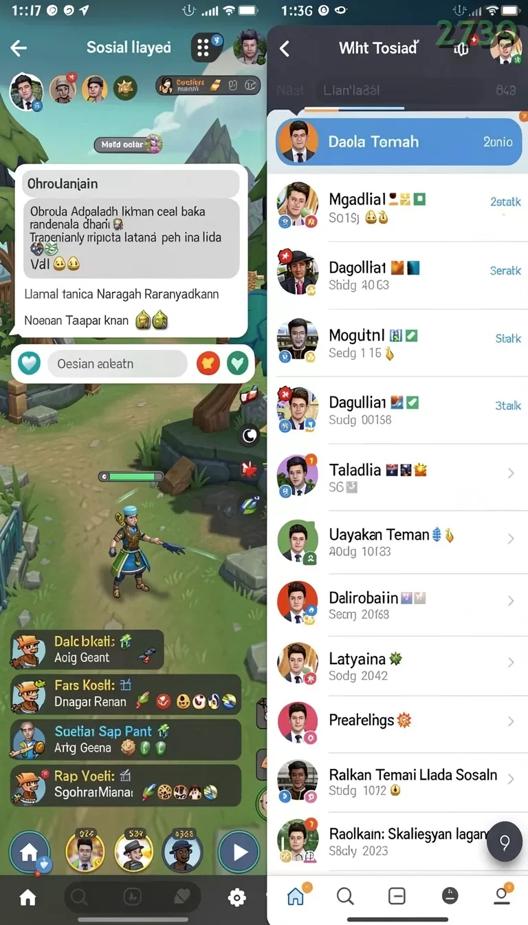 Cuplikan layar WATITOTO — pengaturan akun